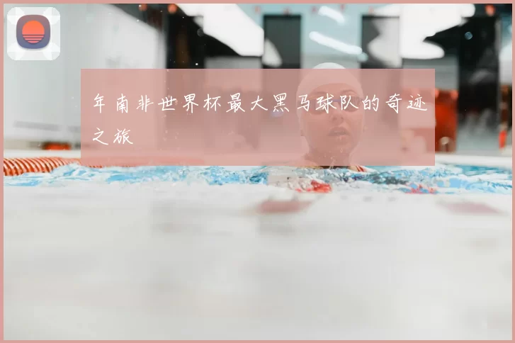 年南非世界杯最大黑马球队的奇迹之旅